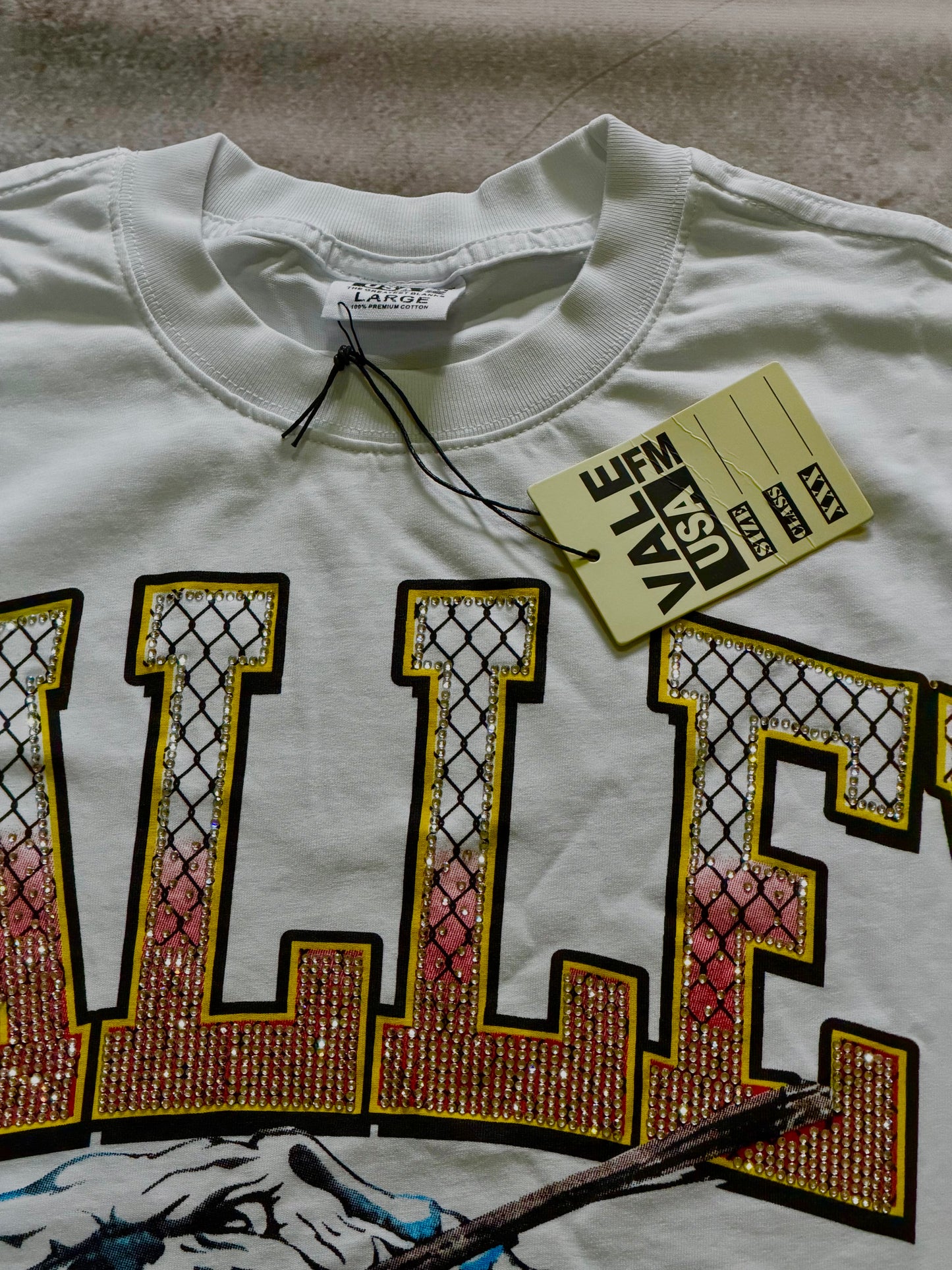 Vale Forever – Polo Bling Tee White