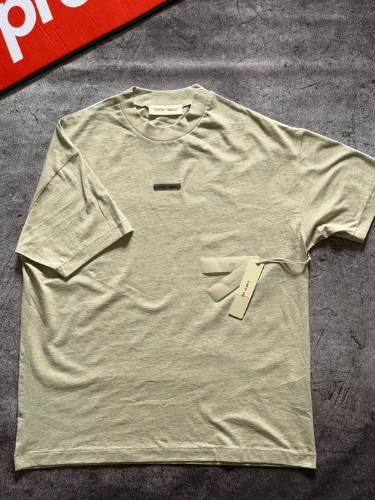Essentials Tee Dark Oatmeal SS25