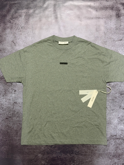 Essentials Tee Dark Oatmeal SS25