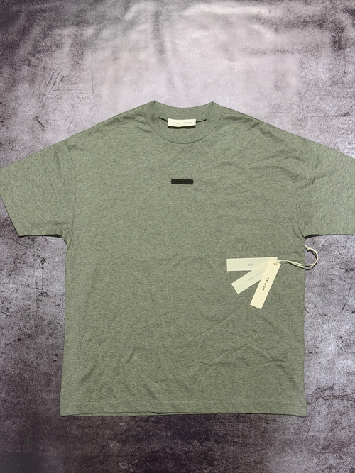 Essentials Tee Dark Oatmeal SS25