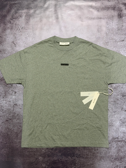 Essentials Tee Dark Oatmeal SS25