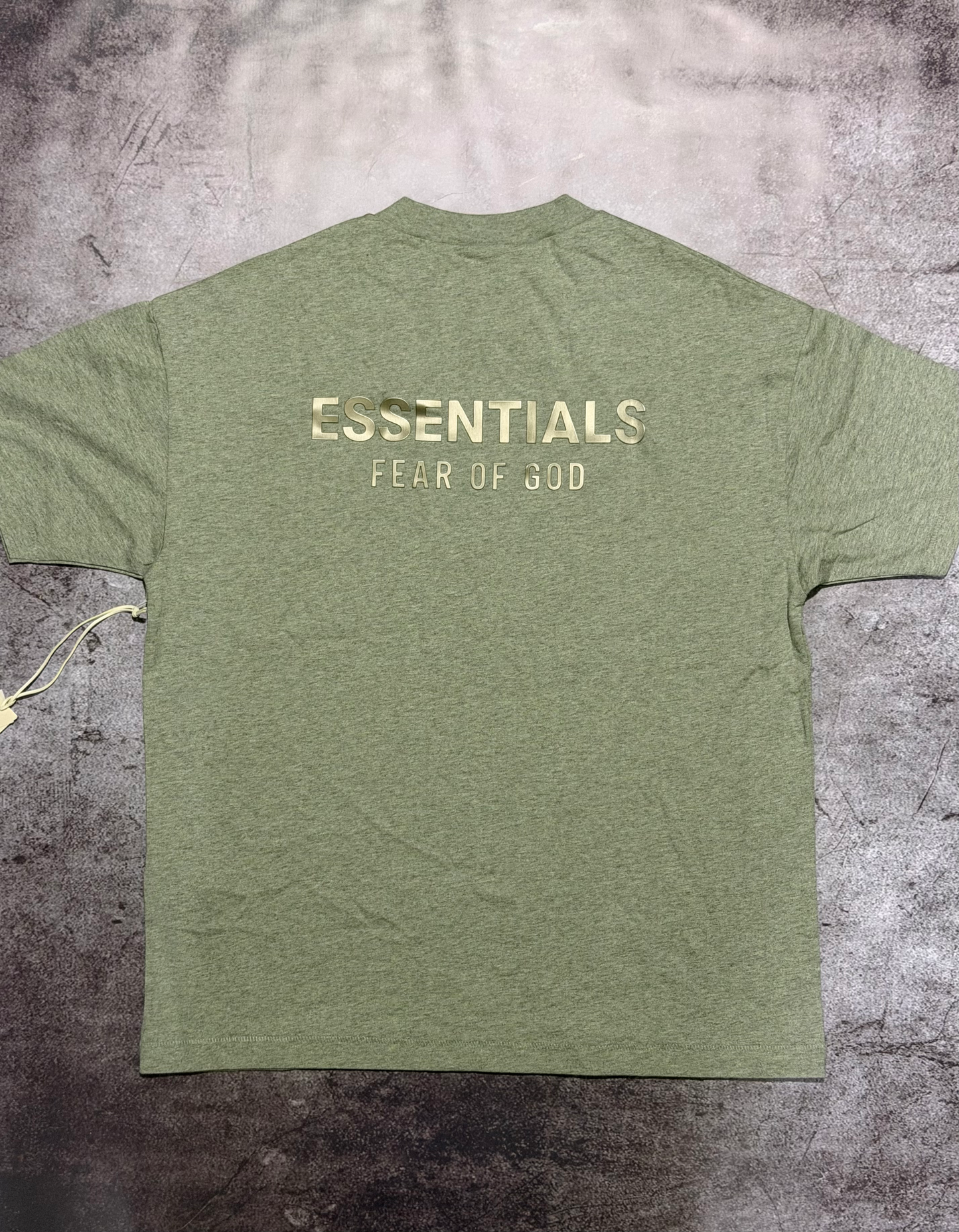 Essentials Tee Dark Oatmeal SS25
