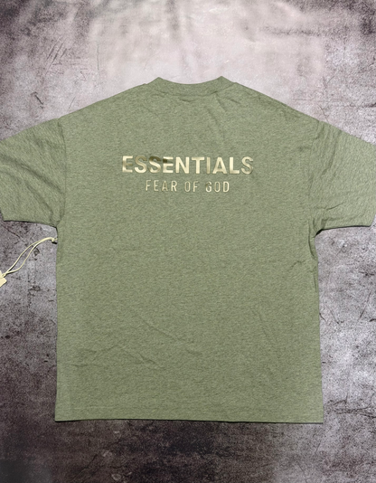 Essentials Tee Dark Oatmeal SS25